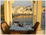Kurabar Kothi Udaipur, Kurabar Kothi with a lake view image